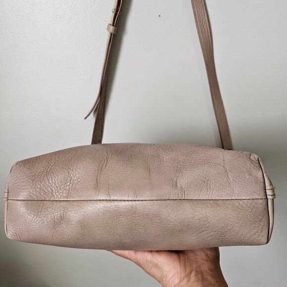 EUC MADEWELL ZIP TOP TRANSPORT TAN GENUINE LEATHER CROSSBODY BAG - Picture 3 of 16